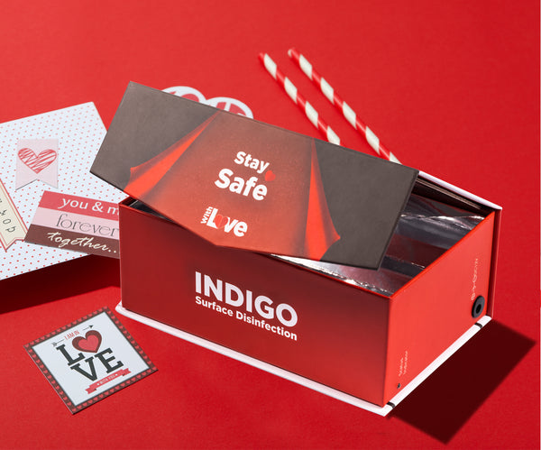 INDIGO Valentine's UV-C Disinfection Box